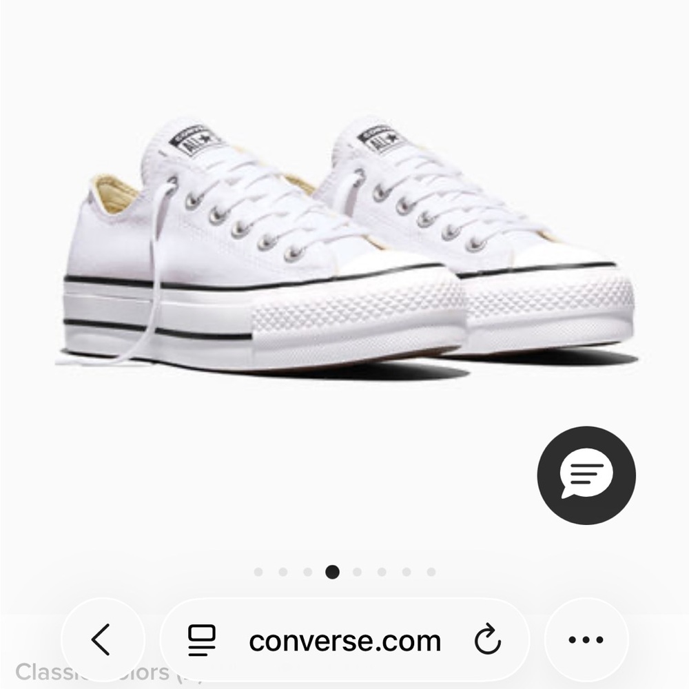 Converse Chuck Taylor All Star Lift Platform Canvas Sneakers